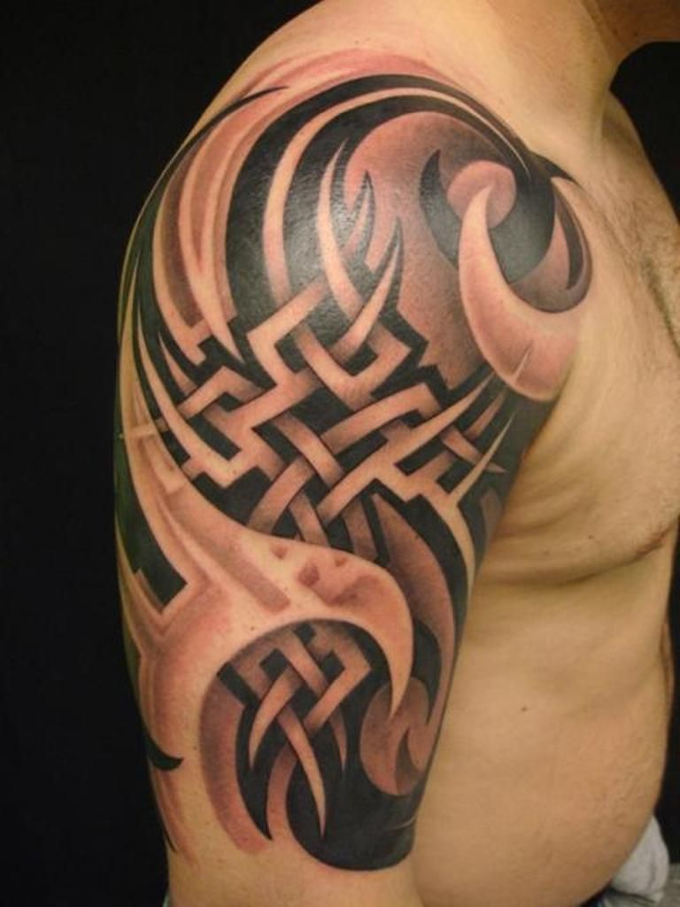 35 Amazing 3d Tattoo Designs Tatto Tribal Tattoos For Men regarding proportions 768 X 1024
