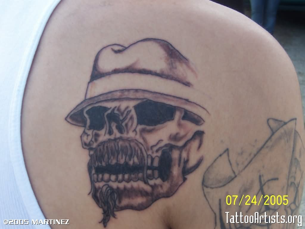 36 Latest Gangster Skull Tattoos with regard to size 1024 X 768