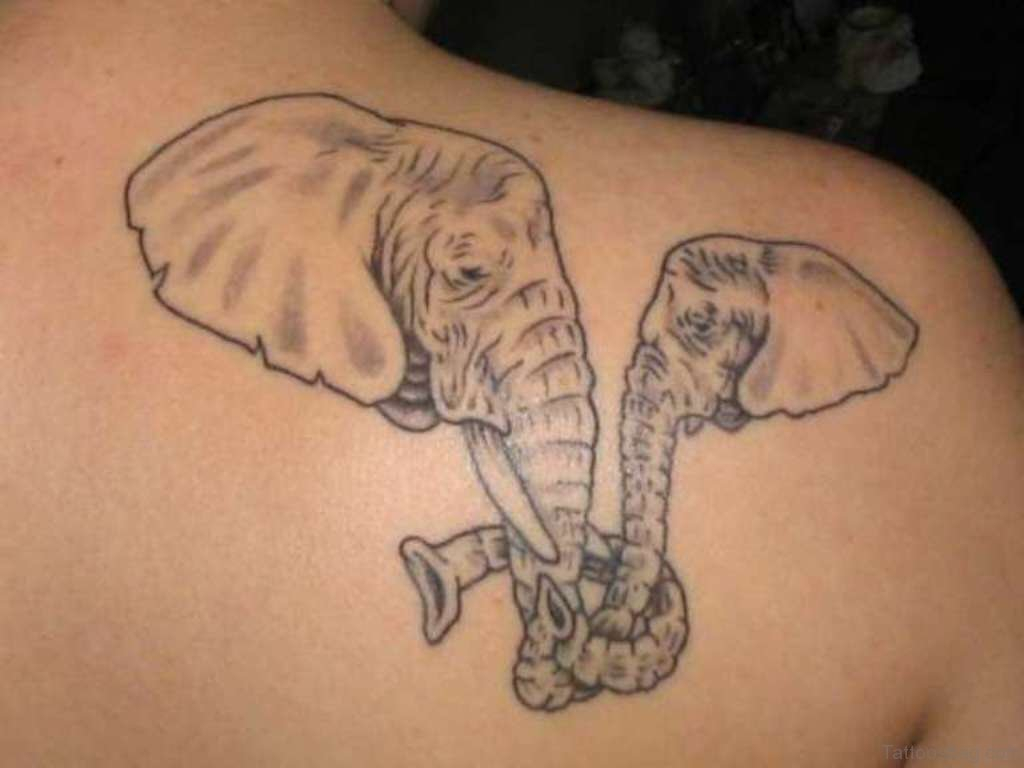 36 Sweet Elephant Tattoos On Shoulder in measurements 1024 X 768