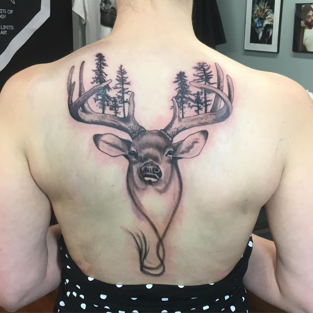 37 Deer Tattoos Collection For Girls inside dimensions 1080 X 1080