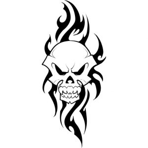 40 Tribal Skull Tattoos Ideas throughout proportions 904 X 904