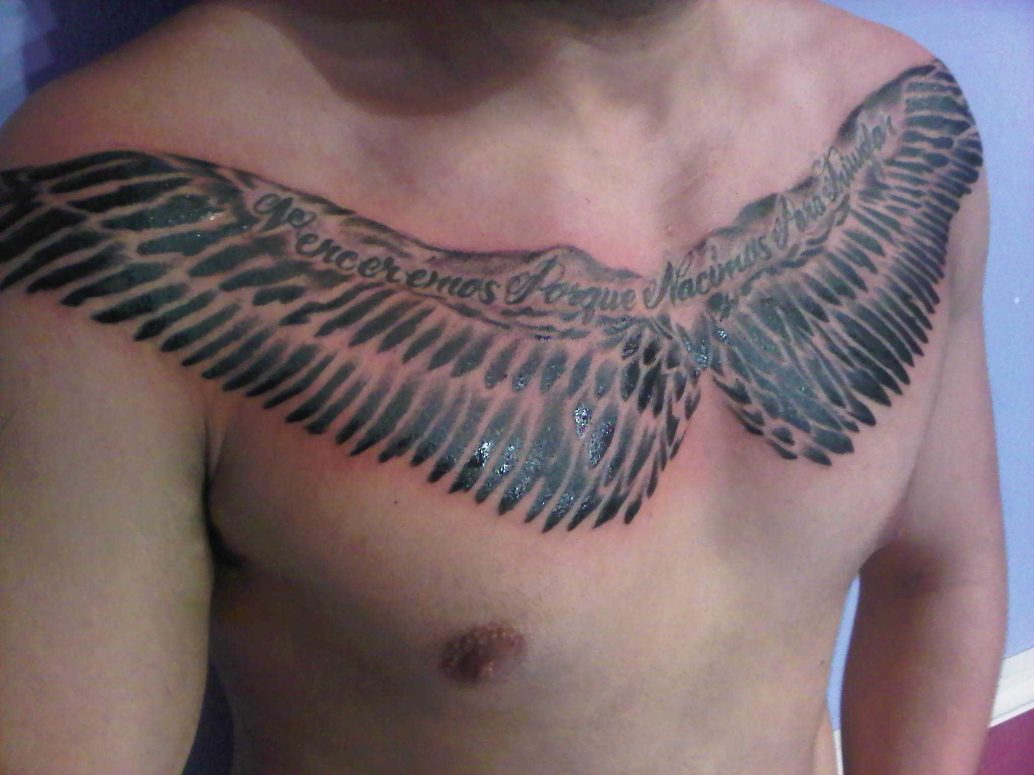 45 Angel Wings Tattoo Designs And Images intended for size 2048 X 1536