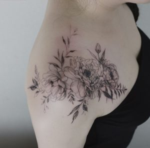 45 Front Shoulder Tattoo Designs For Beautiful Women 2019 Shoulder regarding sizing 1066 X 1053