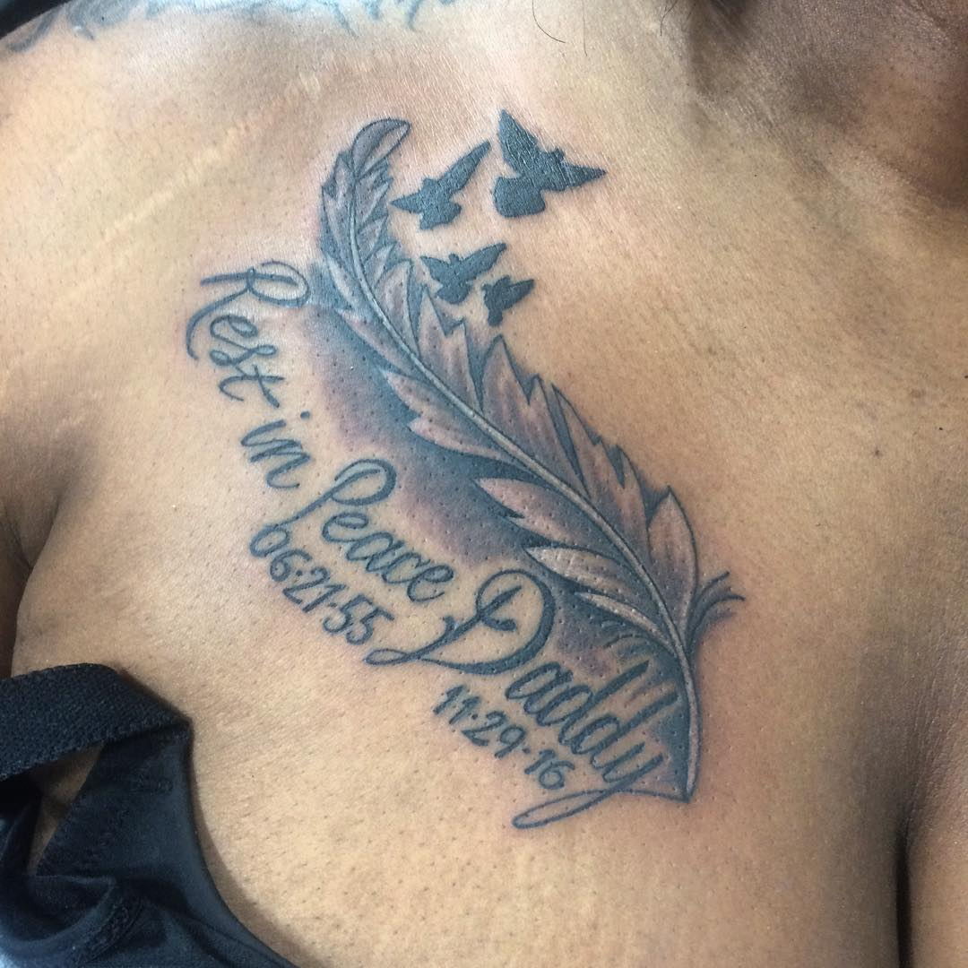 45 Sincere Rest In Peace Tattoo Ideas A Special Way To Remember regarding proportions 1080 X 1080