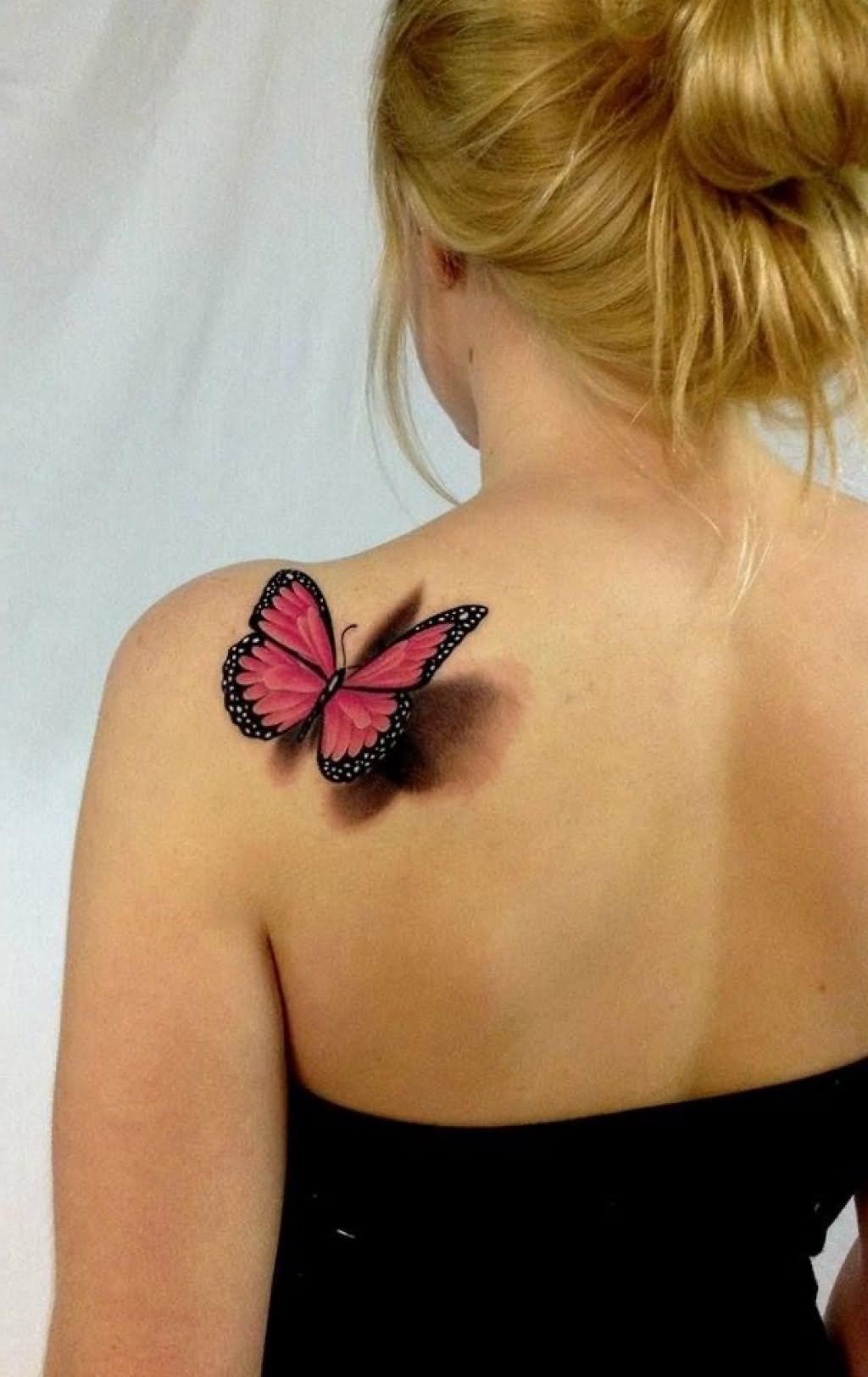 50 Amazing 3d Butterfly Tattoos intended for proportions 1024 X 1624