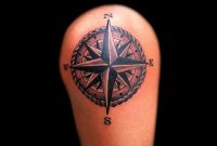 50 Amazing Compass Tattoos On Shoulder in measurements 1024 X 768