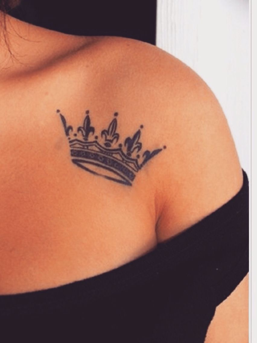 50 Meaningful Crown Tattoos Tattoos And Piercings Crown Tattoo with regard to size 852 X 1136