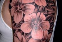 51 Classy Hibiscus Flower Tattoos For Shoulder throughout measurements 768 X 1024