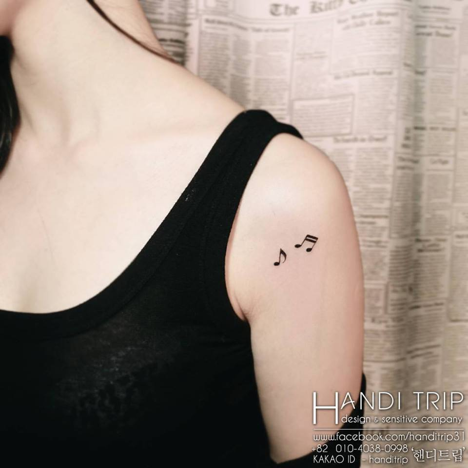 51 Creative Music Tattoos For The Music Lover In You throughout sizing 960 X 960