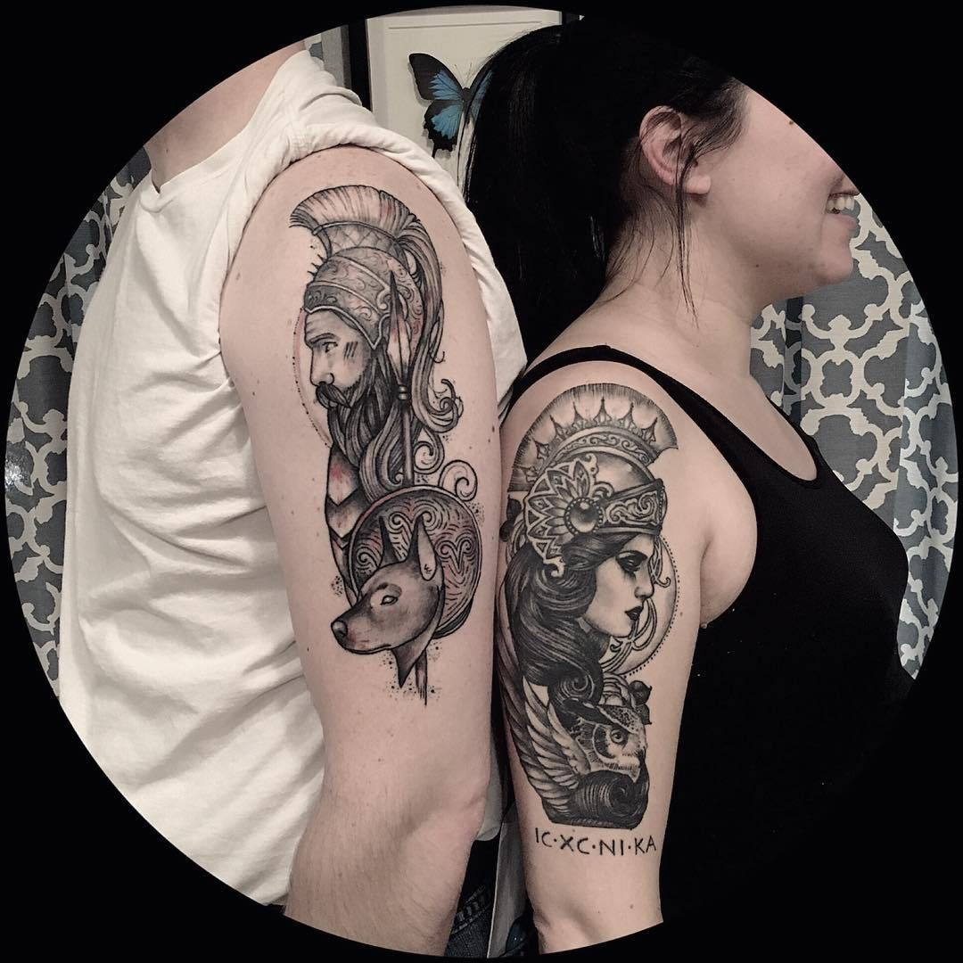 51 Cute Couple Tattoos That Wear Testimony To Long Lasting Love intended for dimensions 1080 X 1080