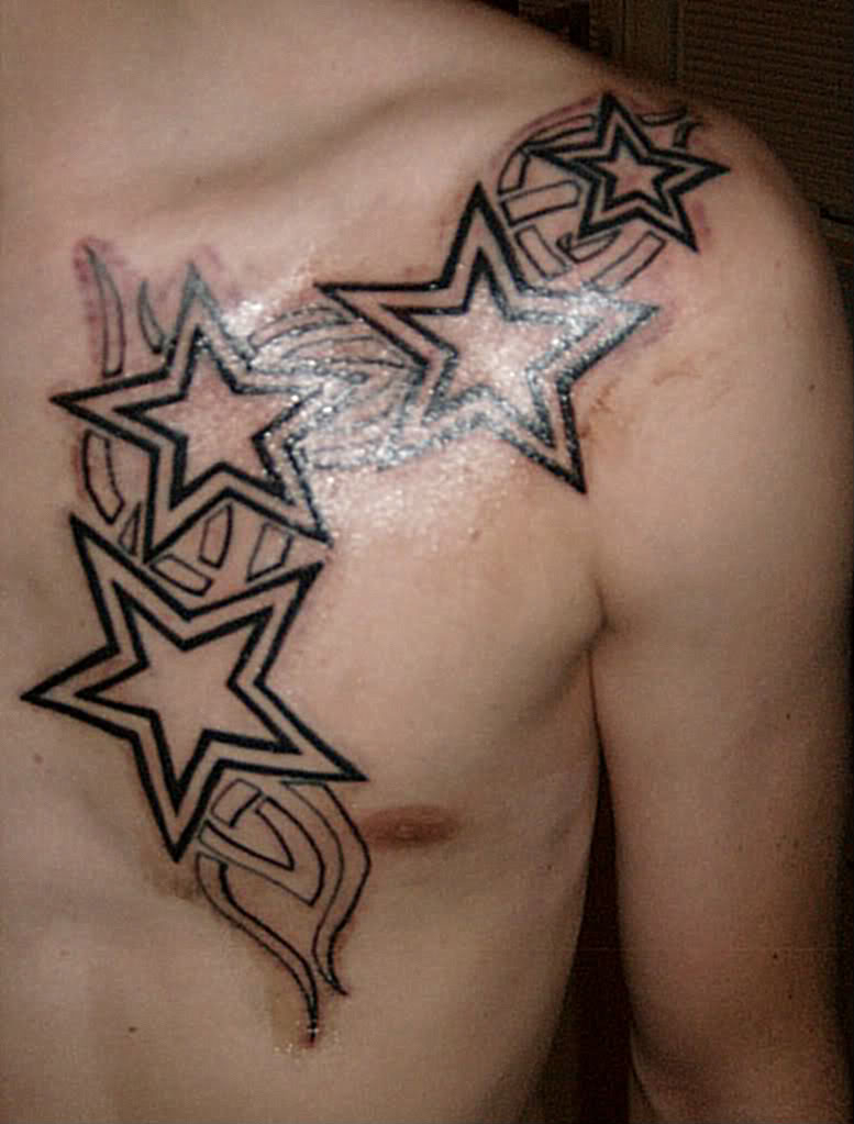 54 Star Tattoos Ideas For Men pertaining to measurements 777 X 1023