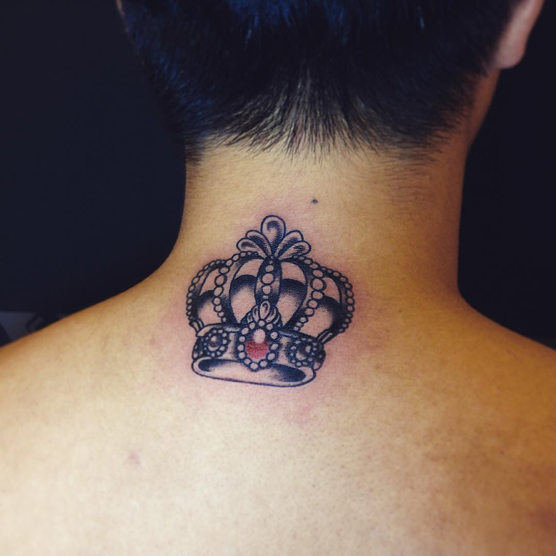 55 Best King And Queen Crown Tattoo Designs Meanings 2019 in measurements 1080 X 1080