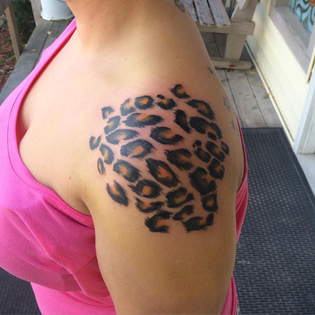 55 Creative Cheetah Print Tattoo Designs Meanings Wild Nature 2019 within proportions 1080 X 1080