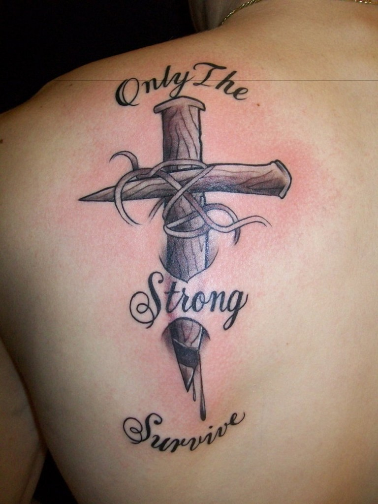 57 Awesome Quotes Shoulder Tattoos with size 768 X 1024