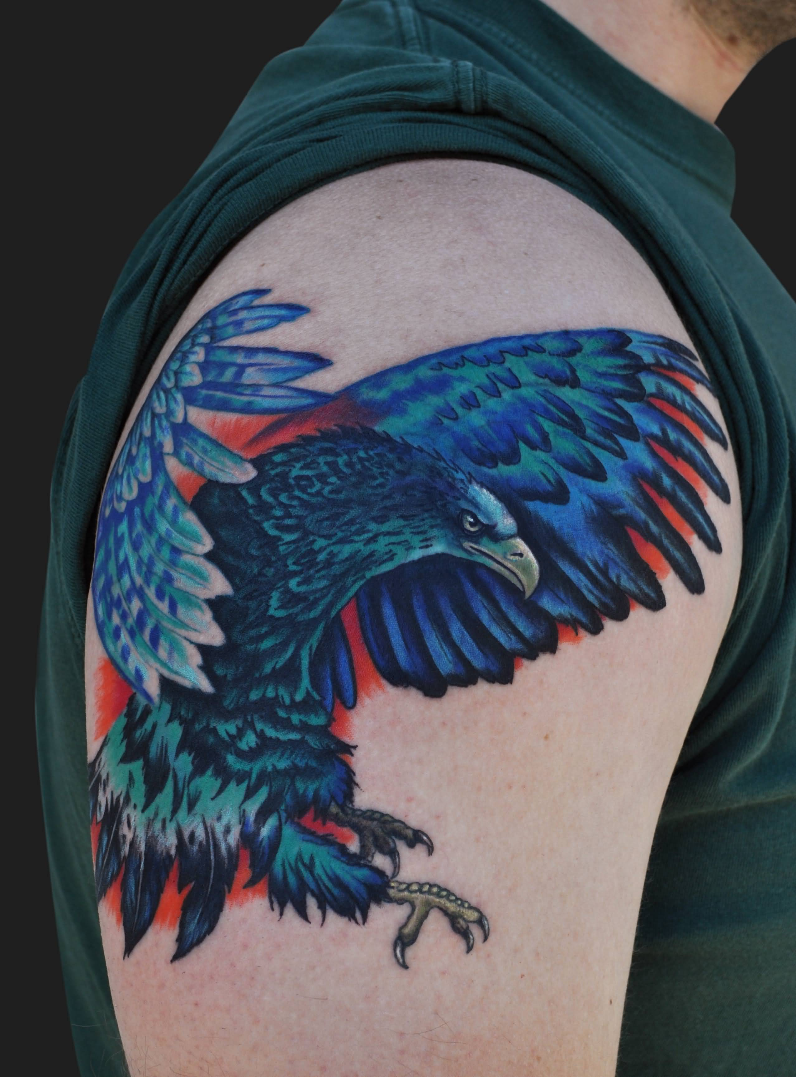 57 Latest Eagle Tattoos Ideas With Meanings regarding proportions 2556 X 3459