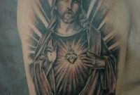 61 Classic Jesus Tattoos On Shoulder pertaining to sizing 768 X 1024