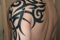 61 Tribal Shoulder Tattoos throughout proportions 768 X 1024
