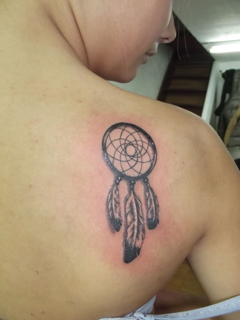64 Best And Simple Dreamcatcher Tattoos pertaining to measurements 774 X 1032