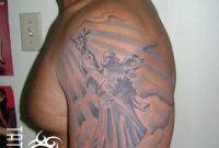 65 Angel Tattoos For Men Shoulder throughout measurements 768 X 1024