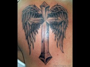 65 Angel Tattoos For Men Shoulder throughout sizing 1280 X 960