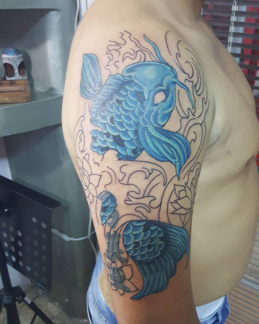 65 Japanese Koi Fish Tattoo Designs Meanings True Colors 2019 inside size 1080 X 1350