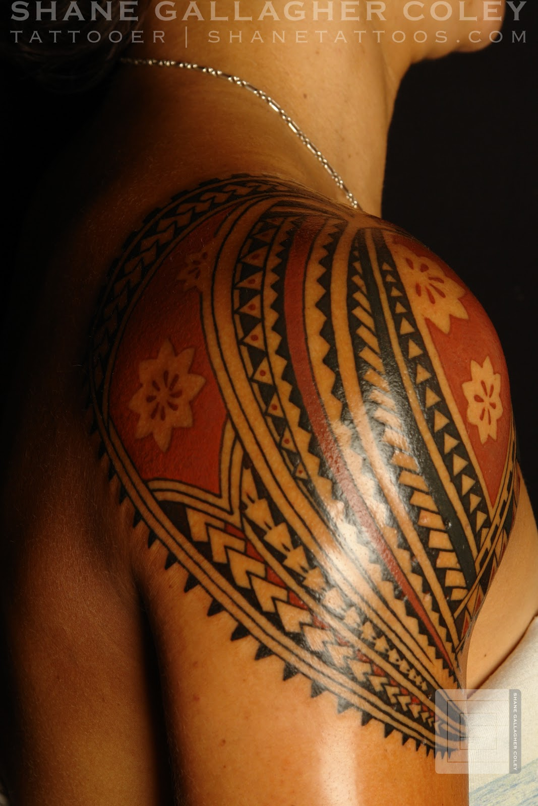 67 Cool Samoan Shoulder Tattoos for proportions 1067 X 1600
