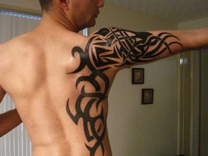 69 Traditional Tribal Shoulder Tattoos throughout size 1024 X 768