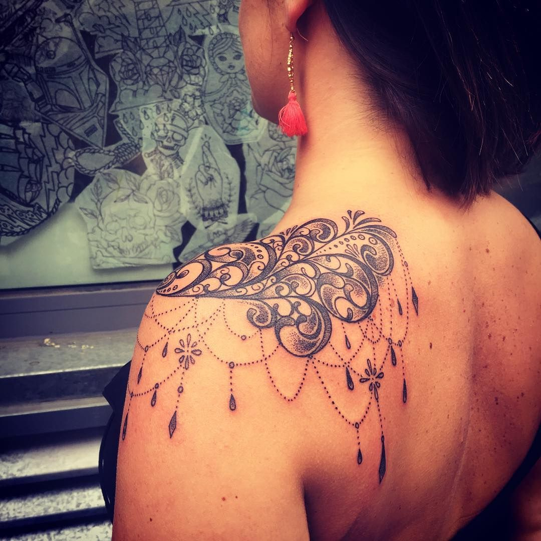 70 Luxurious Lace Tattoo Designs You Have Never Been This Pretty intended for dimensions 1080 X 1080