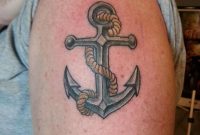 70 Stunning Anchor Tattoos Designs On Shoulder intended for size 768 X 1024