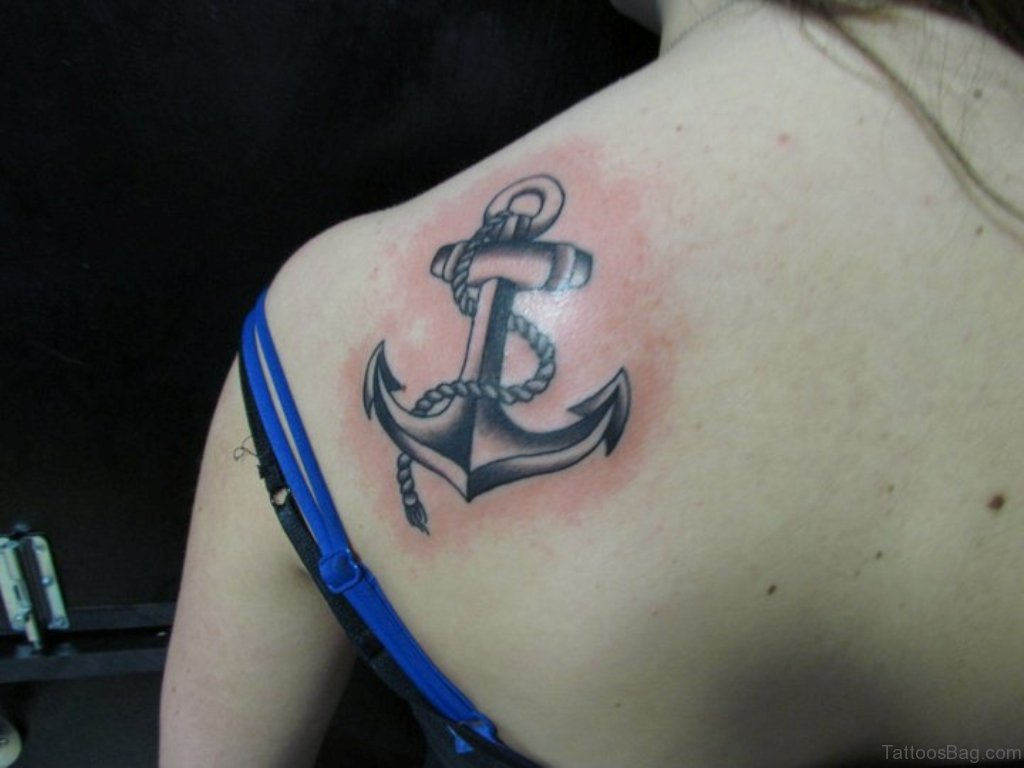 70 Stunning Anchor Tattoos Designs On Shoulder with proportions 1024 X 768