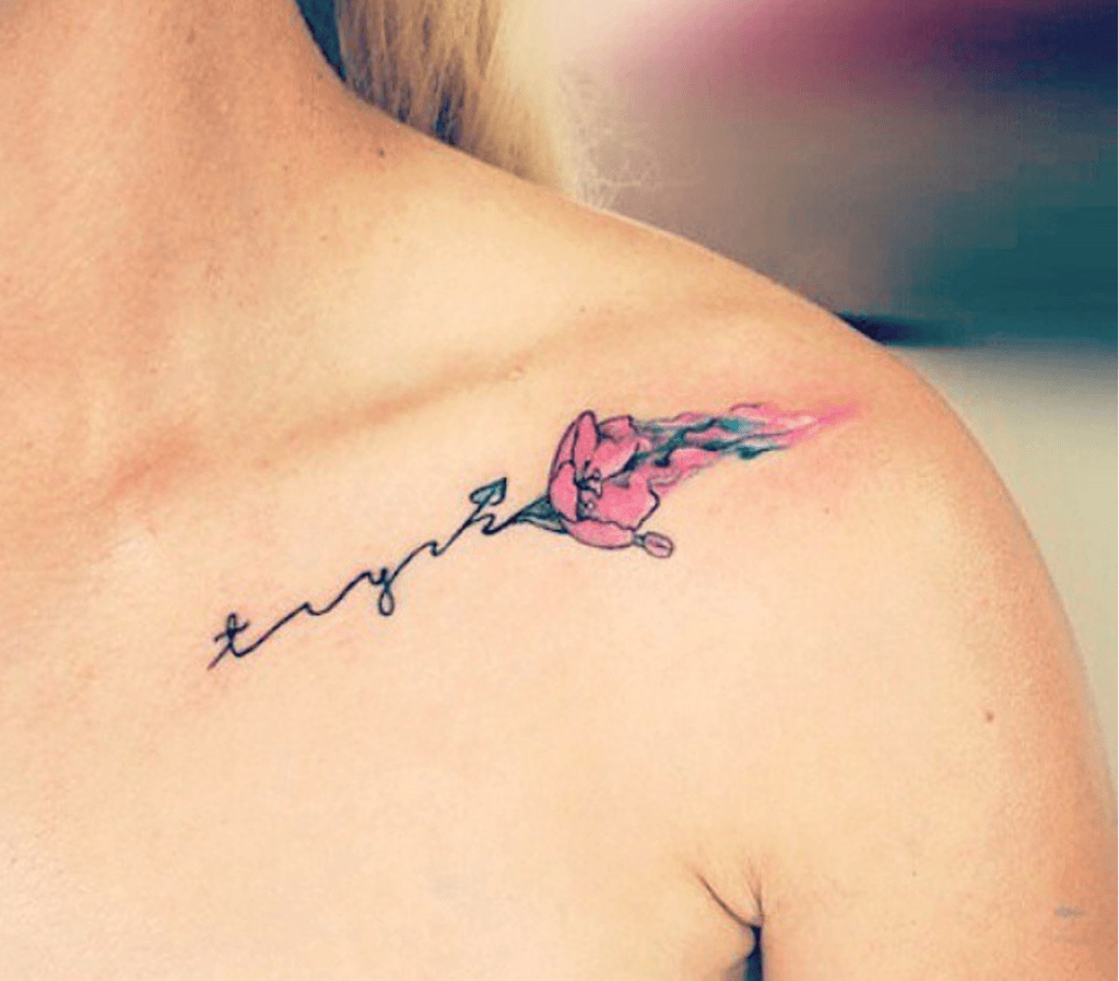 73 Collar Bone Tattoos That Will Wow Tattoo Photos And Design for dimensions 1024 X 898