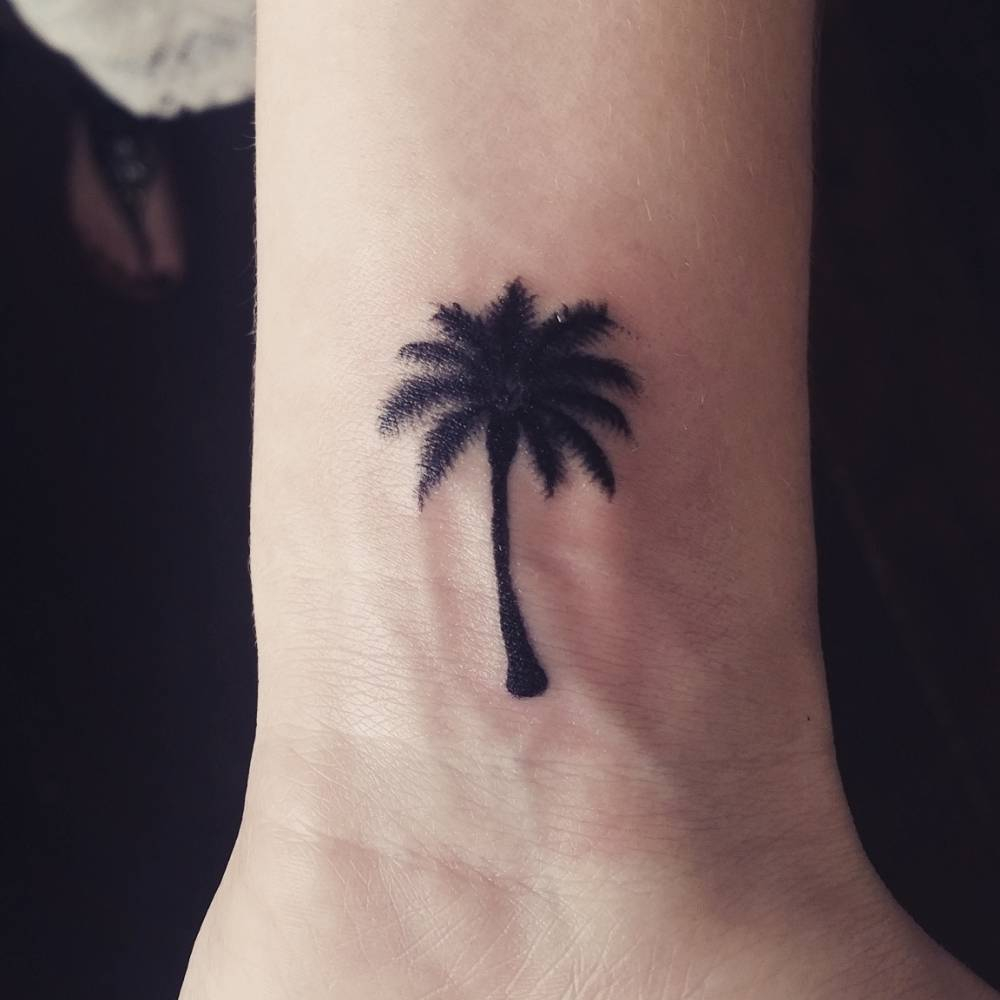 75 Beautiful Palm Tree Tattoos With Meanings inside proportions 1000 X 1000