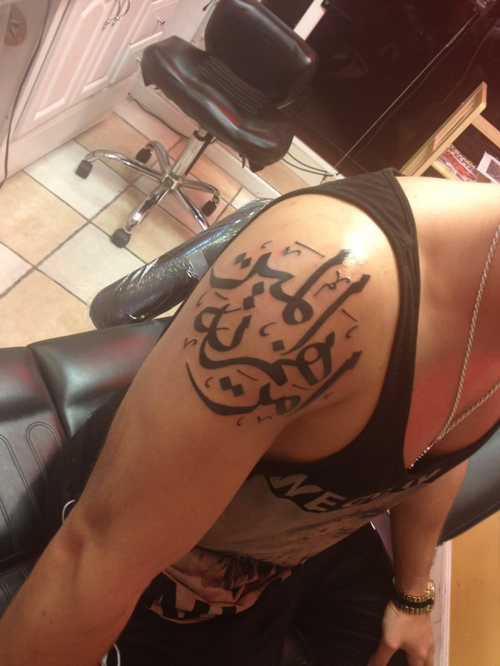 75 Best Arabic Tattoos intended for sizing 1000 X 1333
