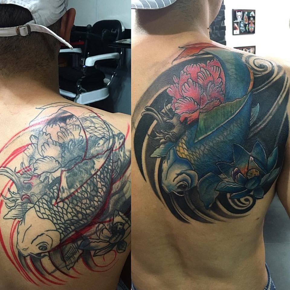 8 Iris Tattoos On Back Shoulder for size 960 X 960