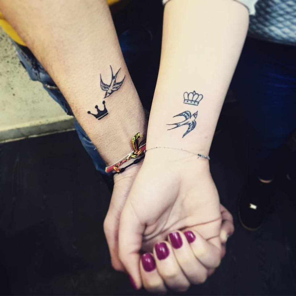 80 Inspiring Couple Tattoo Ideas To Express Your Lovely In A Unique Way pertaining to sizing 960 X 960