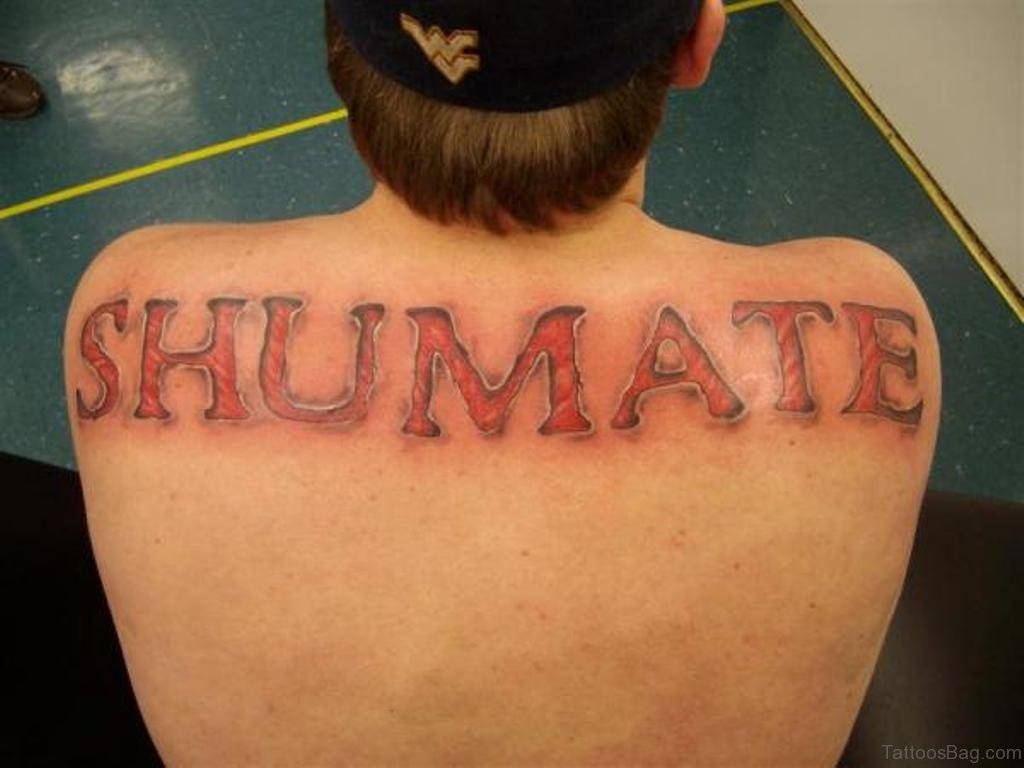 84 Best Name Tattoos On Back with proportions 1024 X 768