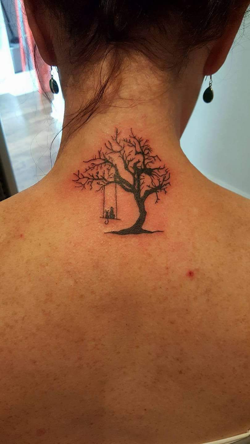 91 Remarkably Cute Tree Tattoo Designs For The Nature Lover In You with measurements 810 X 1440