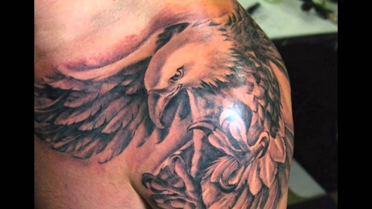 Татуировки для мужчин на плече Орел