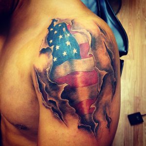 American Flag Tattoo Tattoos Ive Done Picture Tattoos inside measurements 2448 X 2448