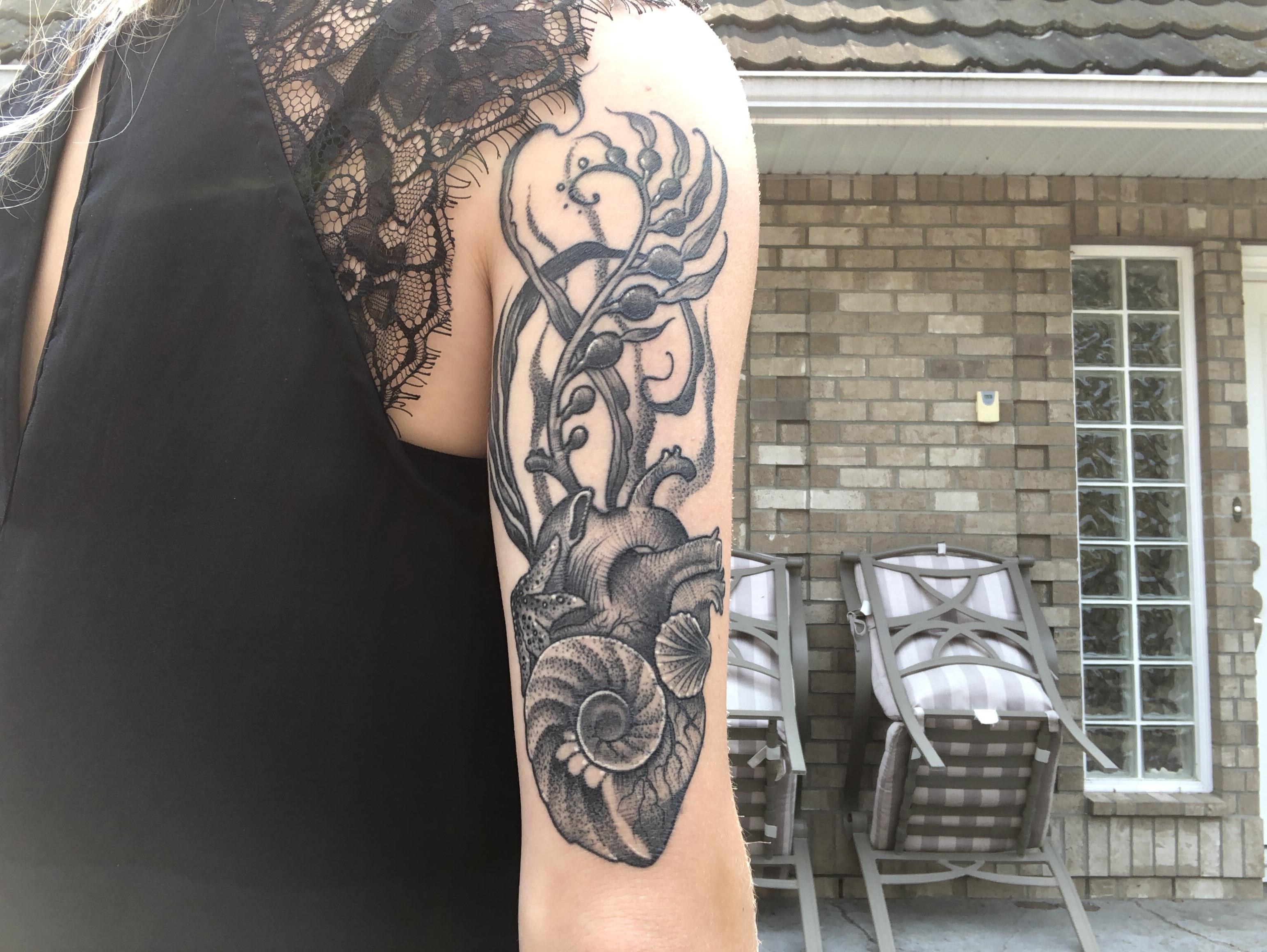 Anatomical Ocean Heart Meag Stouck Relegation Tattoo In Nanaimo regarding proportions 3088 X 2320