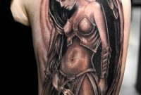 Angel Tattoos For Men Tattoos Warrior Tattoos Angel Tattoo in proportions 736 X 1099