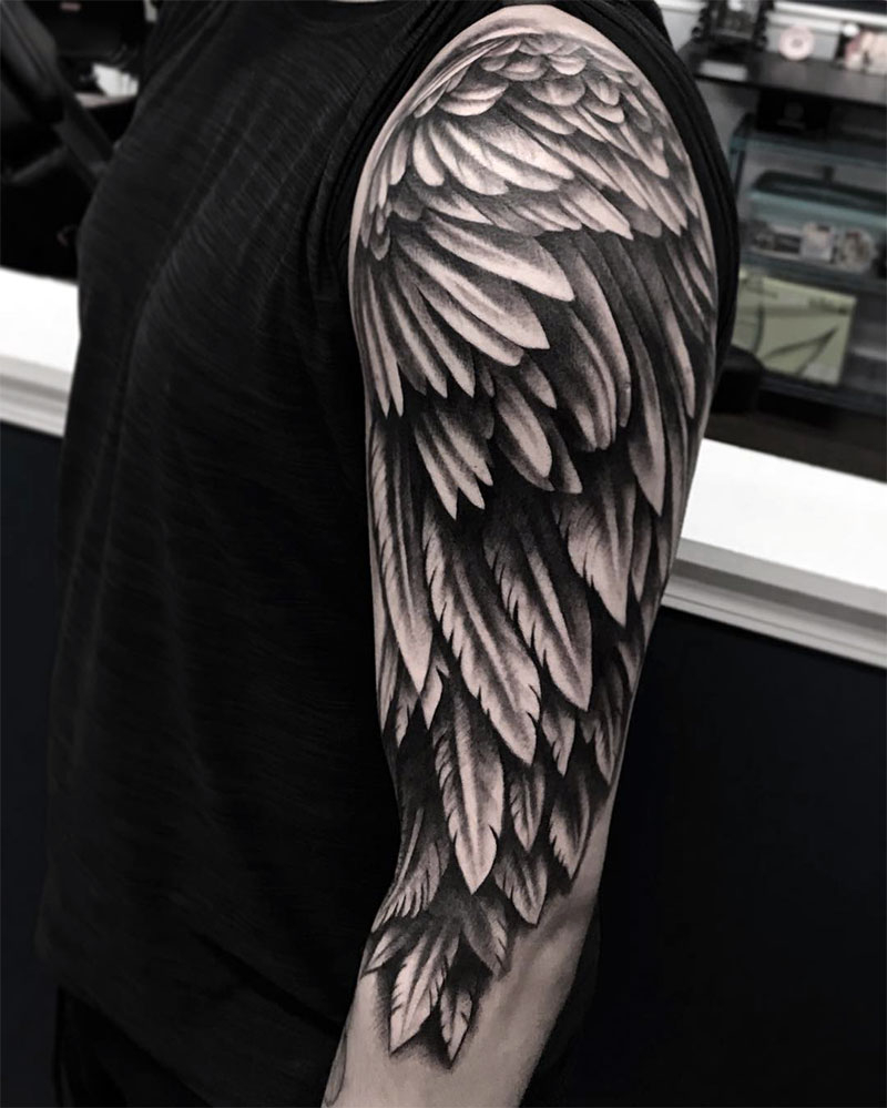 Angel Wings Tattoo Design Or Celtic Tattoo Design inside proportions 800 X 999