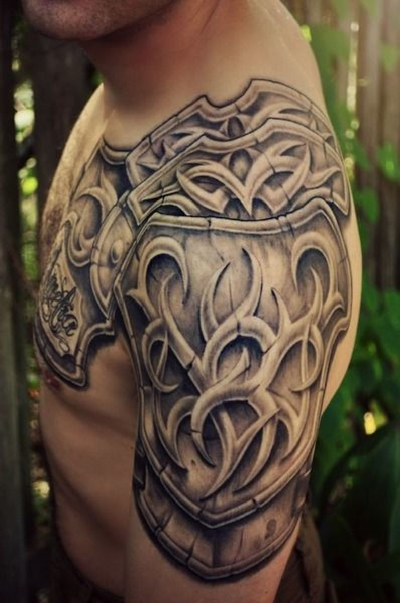 Armor Tattoos Tattoo Ideas Artists And Models intended for measurements 796 X 1200