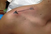 Arrow Tattoo On The Top Of My Shoulder Feeling Edgy Tattoos within proportions 2448 X 3264