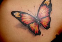 Beautiful 3d Realistic Butterfly Tattoos Designs On Womens Shoulder for proportions 900 X 1242