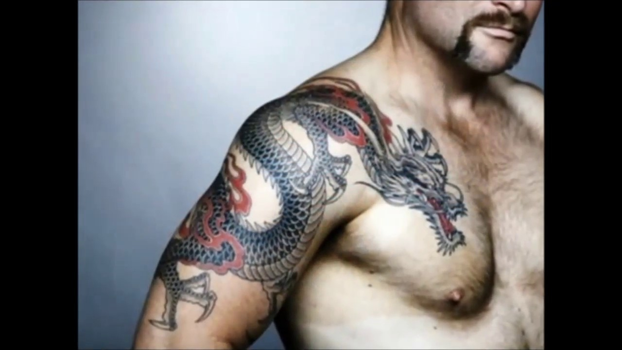 Beautiful And Simple Shoulder Tattoo For Men with sizing 1280 X 720