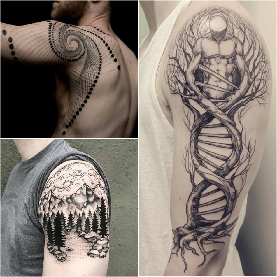 Best Shoulder Tattoos For Men And Women Shoulder Tattoo Ideas with regard to proportions 950 X 950