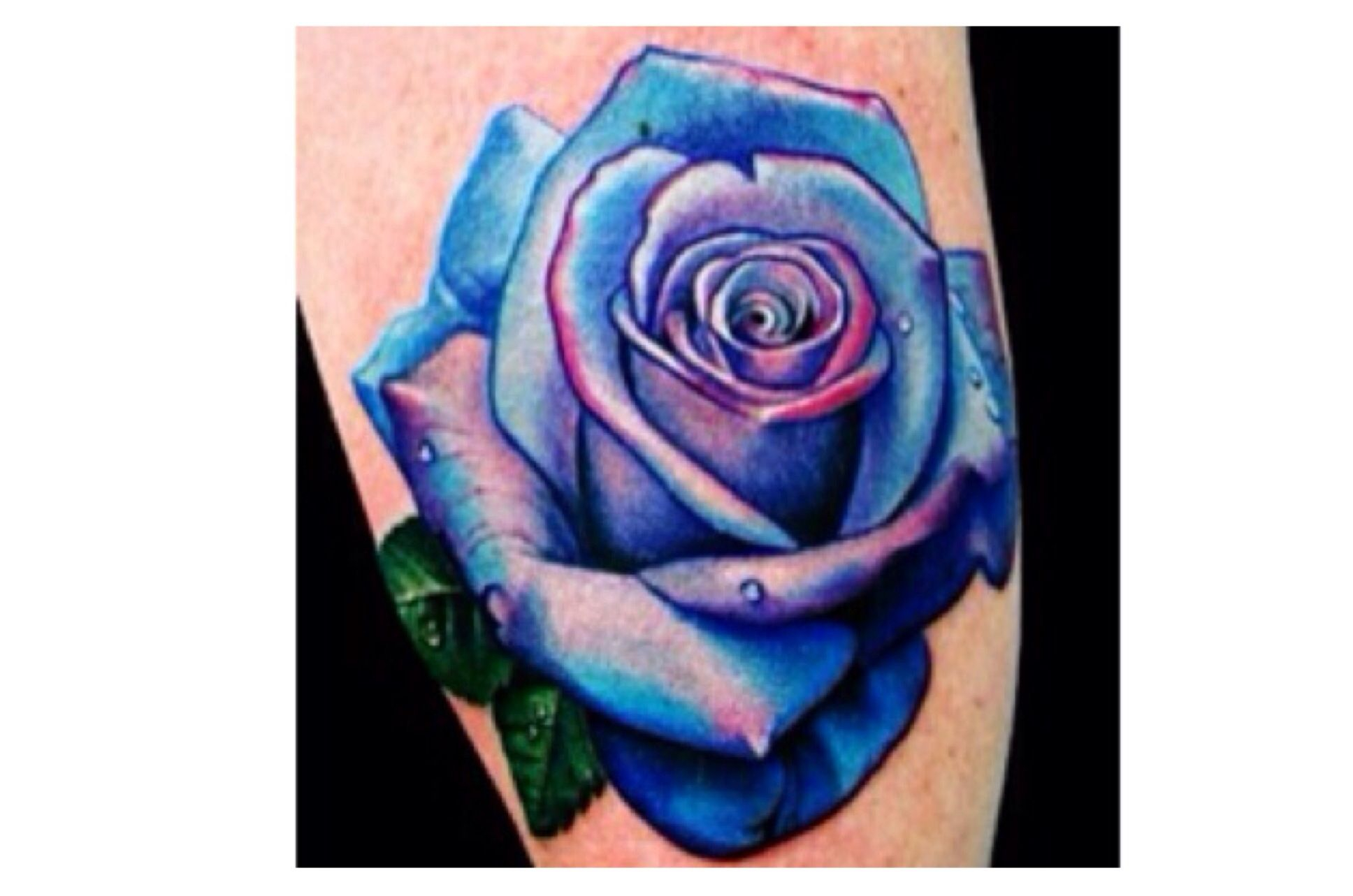 Blue And Purple Rose Tattoo Ink Blue Rose Tattoos Purple Rose regarding sizing 1936 X 1283