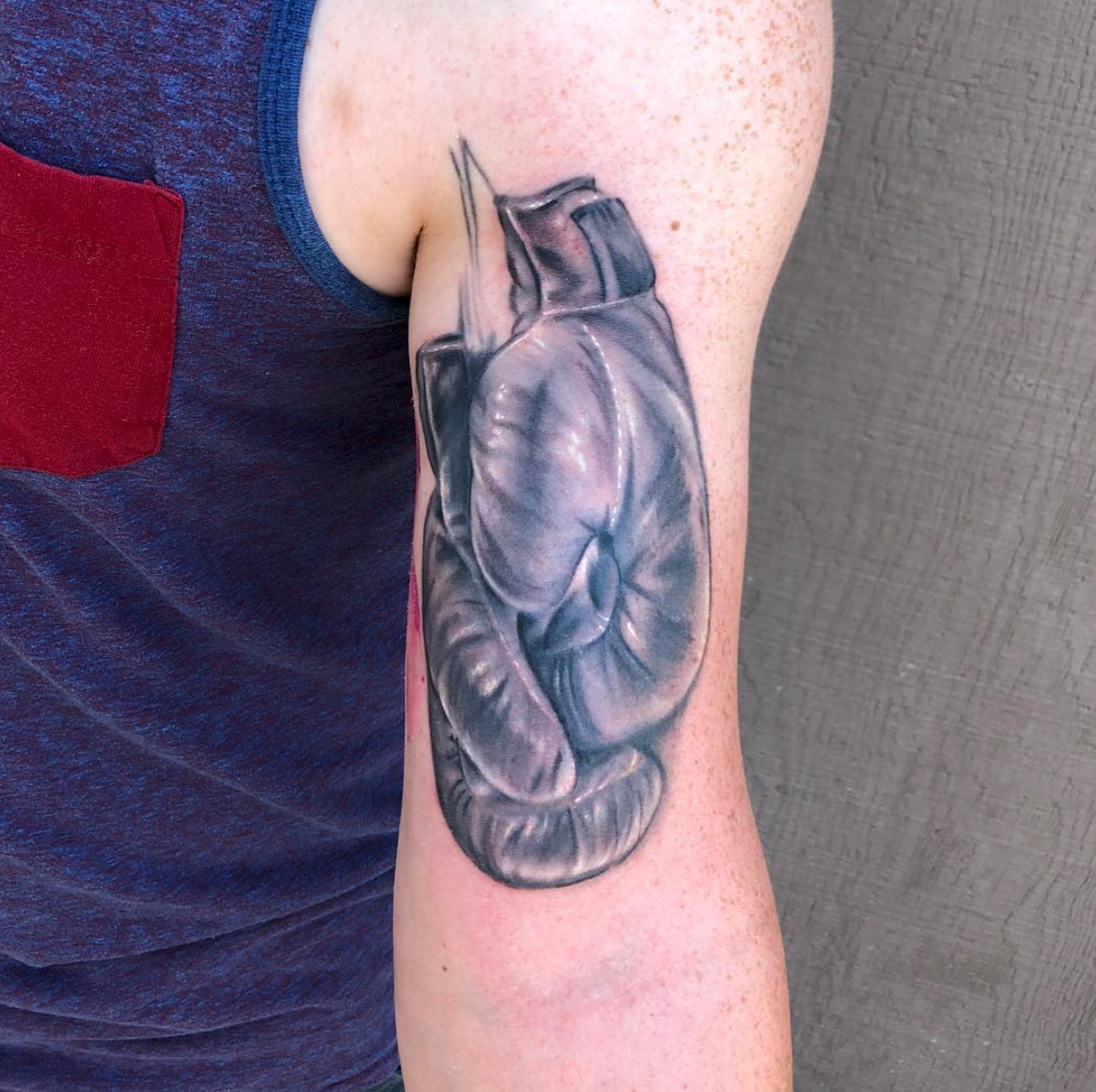 Boxing Gloves Tattoo Austin pertaining to size 1182 X 1178