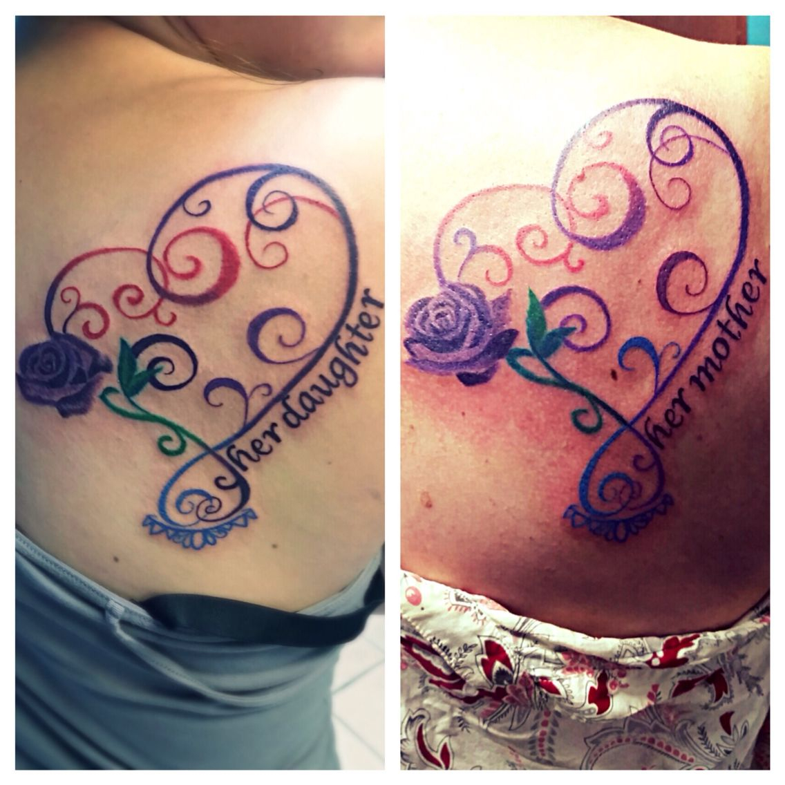 Broken Contrite Hearts Tattoos Tattoos For Daughters Mom pertaining to proportions 1136 X 1136